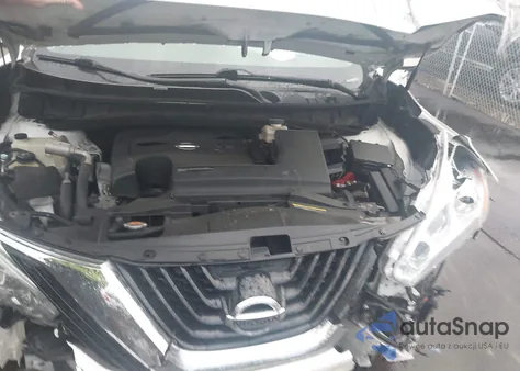 2017 Nissan Murano Sl from USA, damaged, VIN 5N1AZ2MH0HN151050